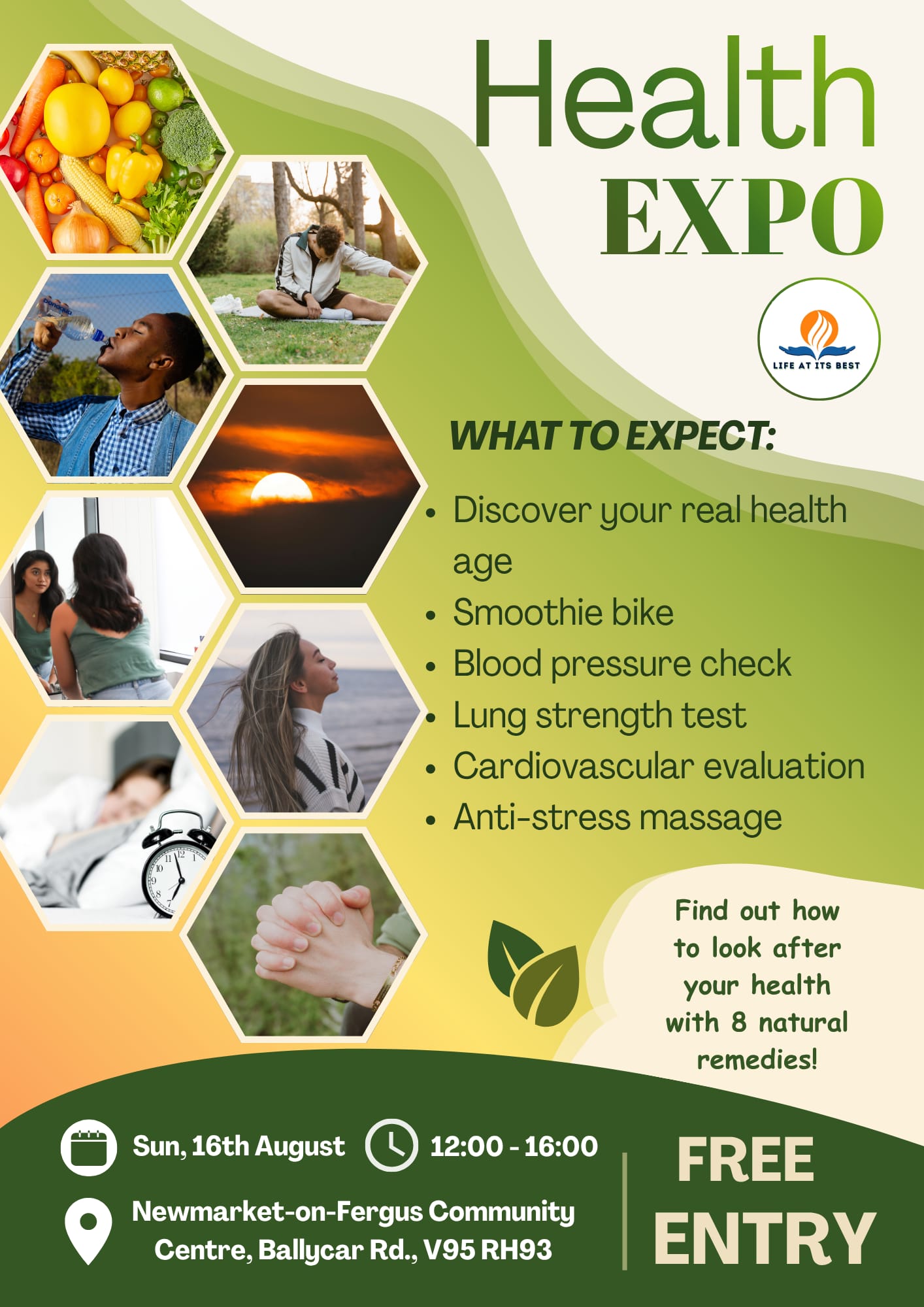 Ranelagh Health Expo Flyer